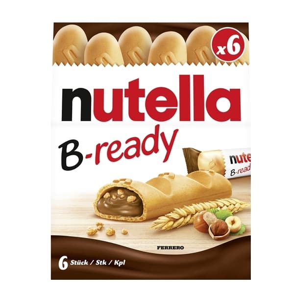 6 packets Nutella Ready - view 1