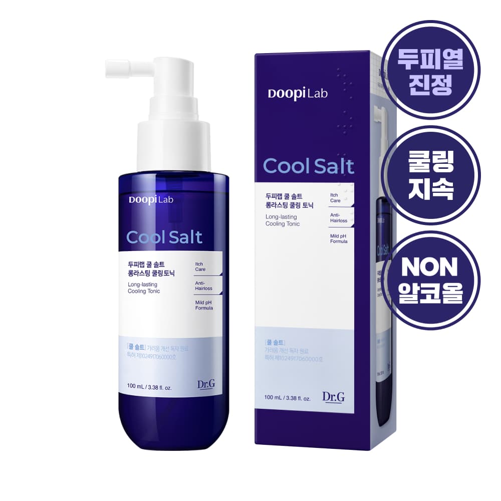 Dr. G Scalp Wrap Cool Salt Long Lasting Cooling Hair Tonic 100ml - view 2