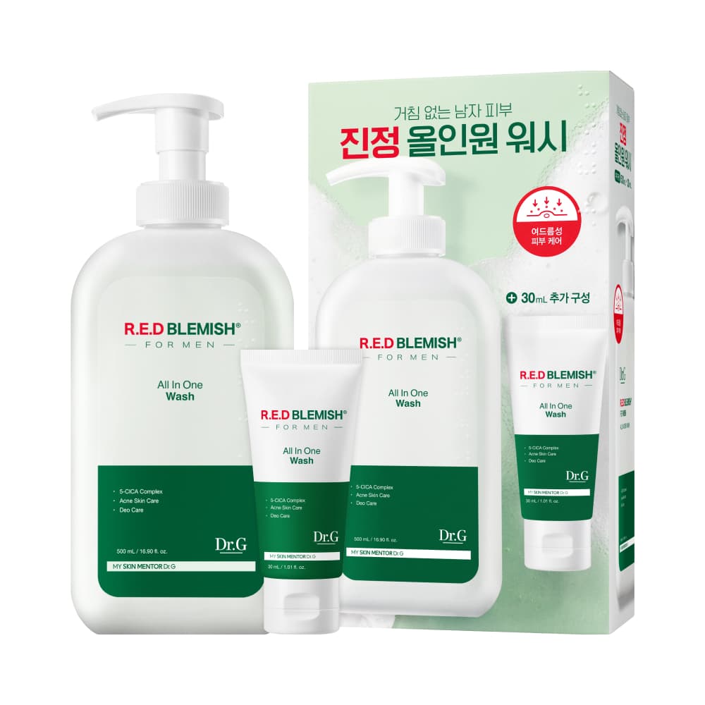 Dr.G Red Blemish for Men All-in-One Wash 500ml Special Edition - view 1