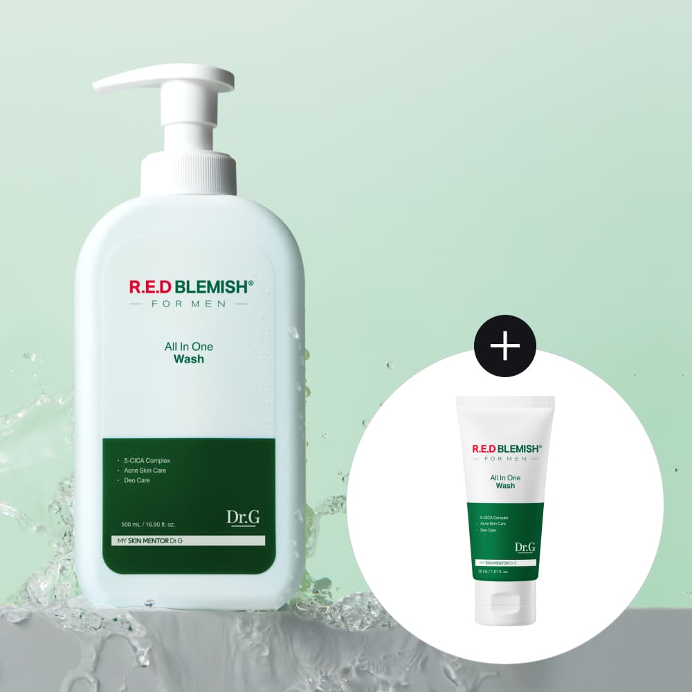Dr.G Red Blemish for Men All-in-One Wash 500ml Special Edition - view 4