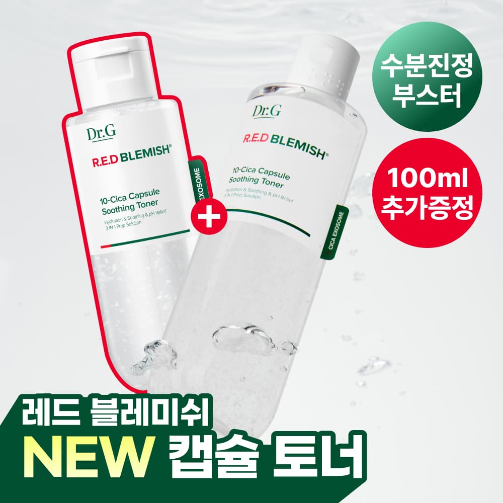 Dr.G Red Blemish 10-Cica Capsule Soothing Toner 300ml Special Edition - view 1