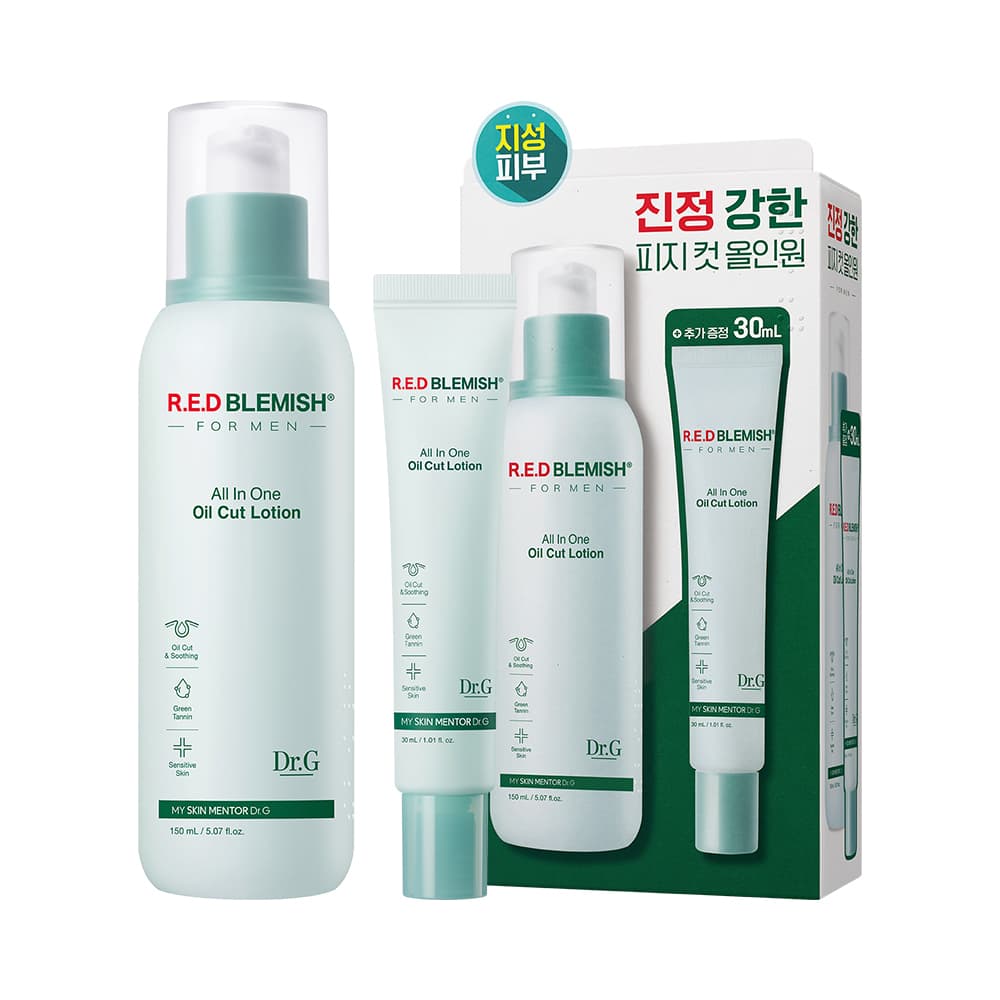 Dr.J. Red Blemish for Men All-in-One Oil Cut Lotion 150ml Planning - view 1