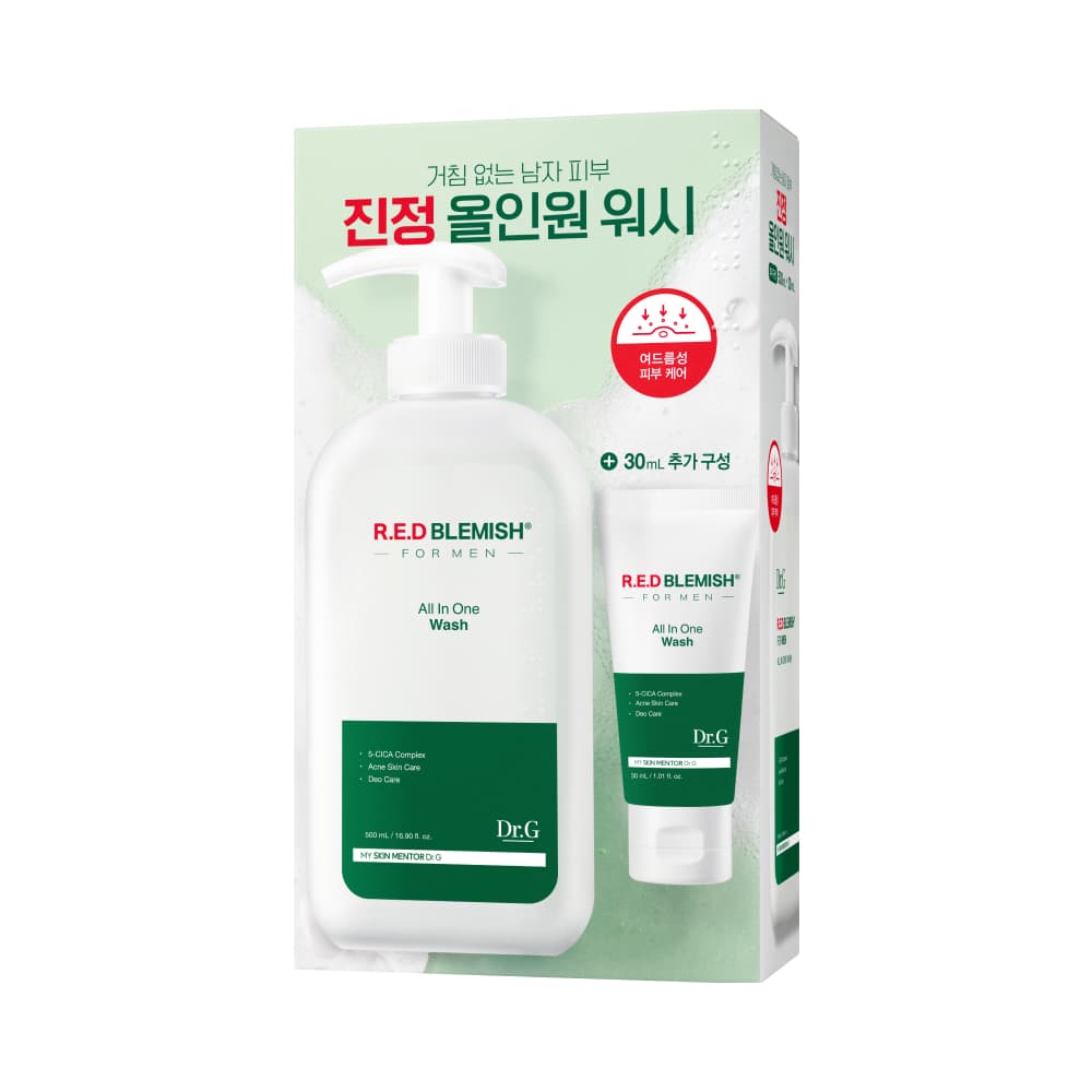 Dr.G Red Blemish for Men All-in-One Wash 500ml Special Edition - view 3