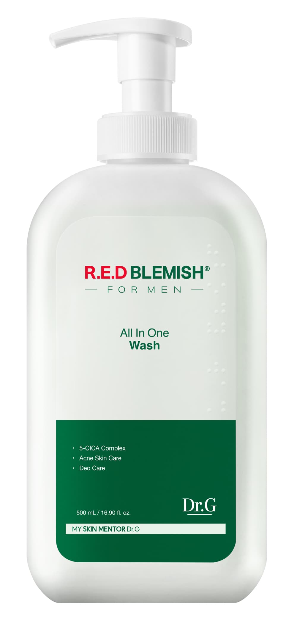 Dr.G Red Blemish for Men All-in-One Wash 500ml Special Edition - view 5