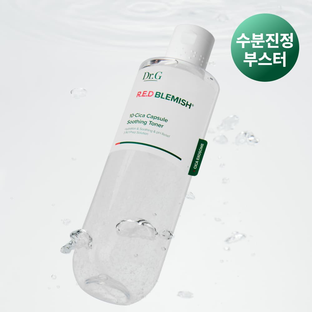 Dr.G Red Blemish 10-Cica Capsule Soothing Toner 300ml Special Edition - view 2