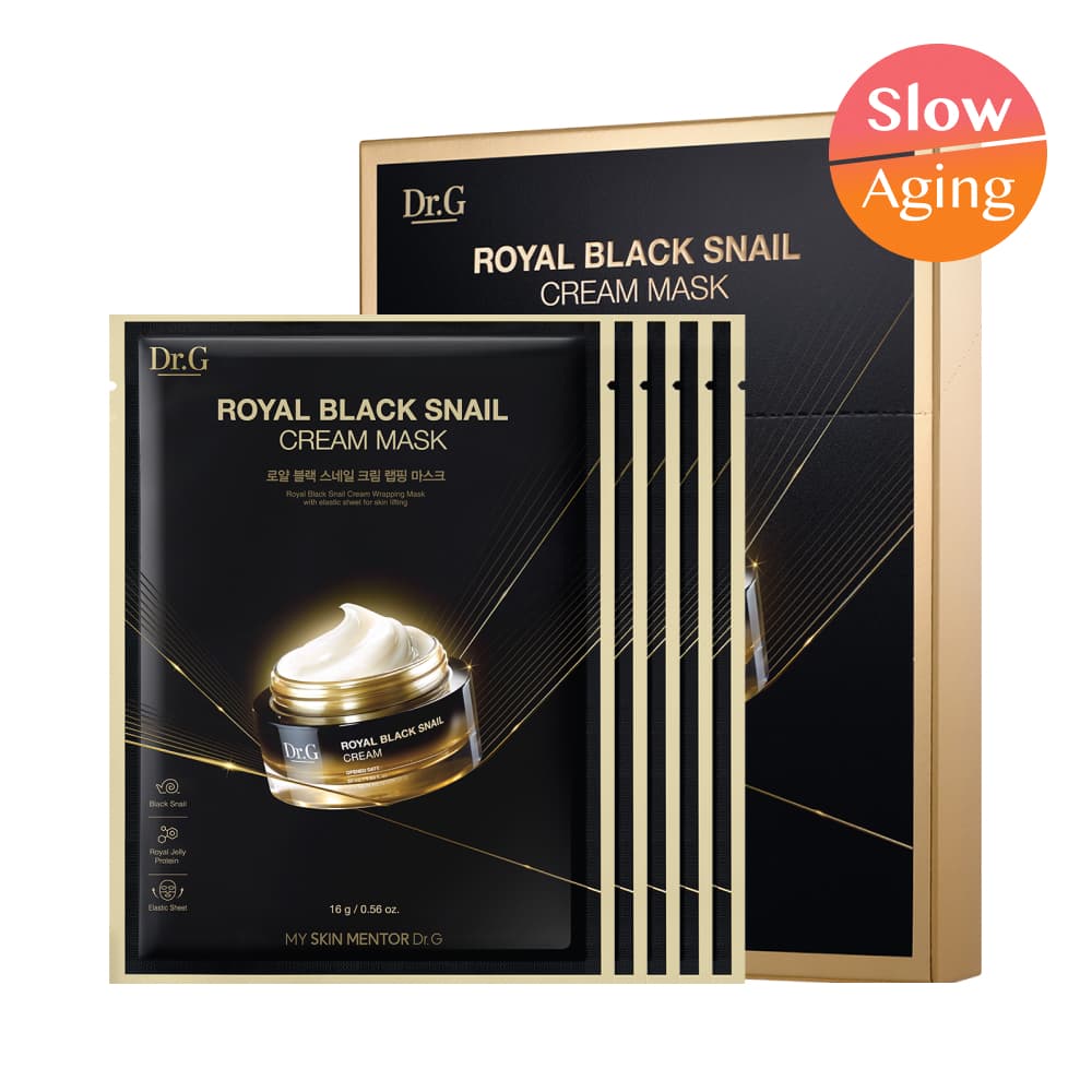 Dr.G Royal Black Snail Cream Mask 16g 5PcsPlan - view 1