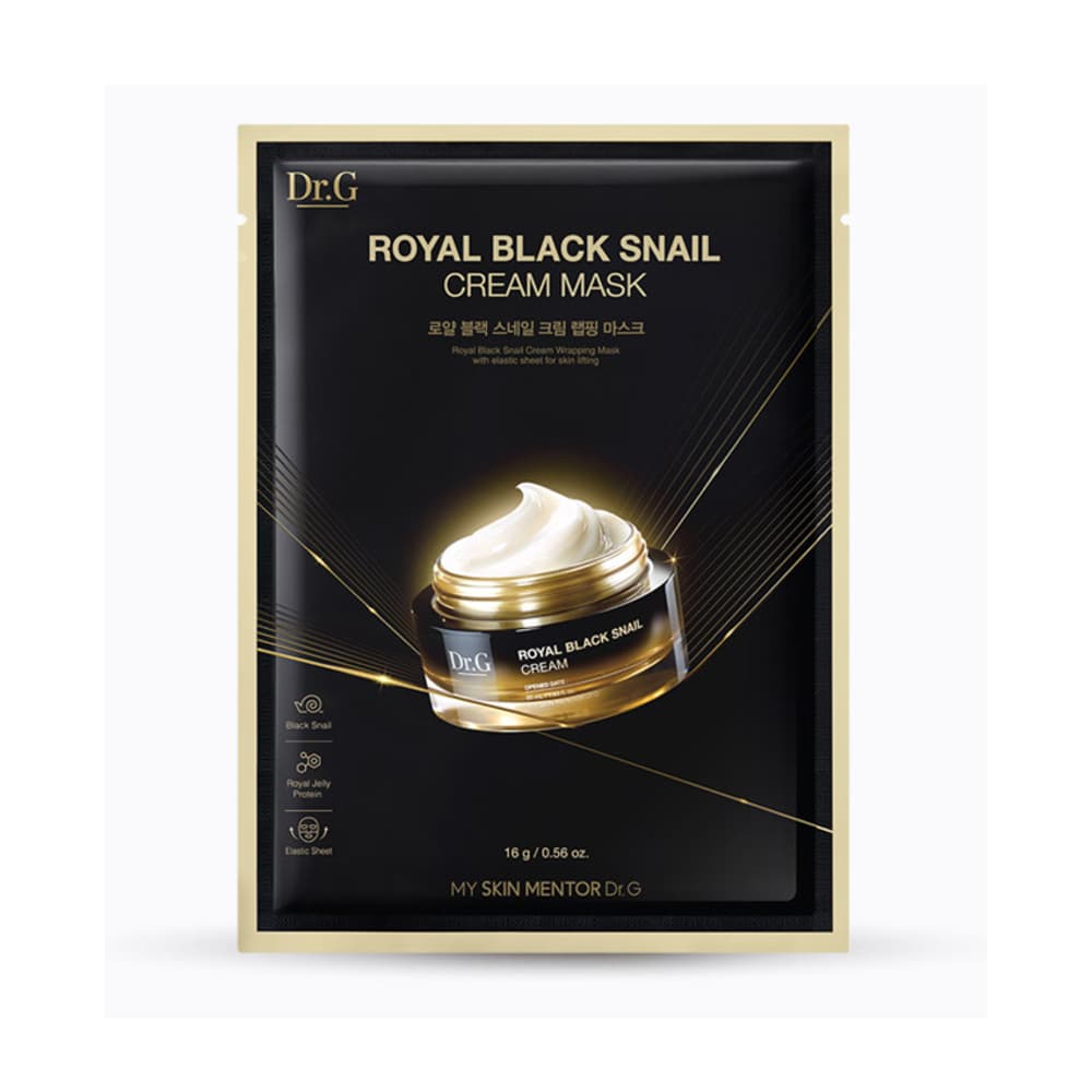 Dr.G Royal Black Snail Cream Mask 16g 5PcsPlan - view 3