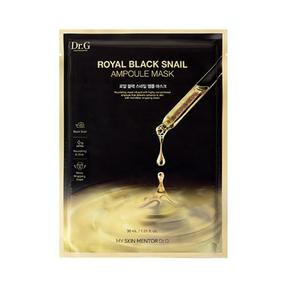 Dr.G Royal Black Snail Ampoule Mask 30g 5Sheets - view 3