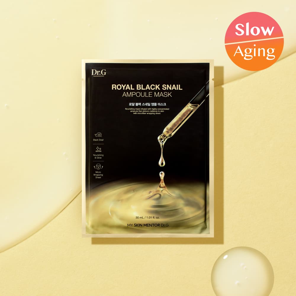 Dr.G Royal Black Snail Ampoule Mask 1Sheets