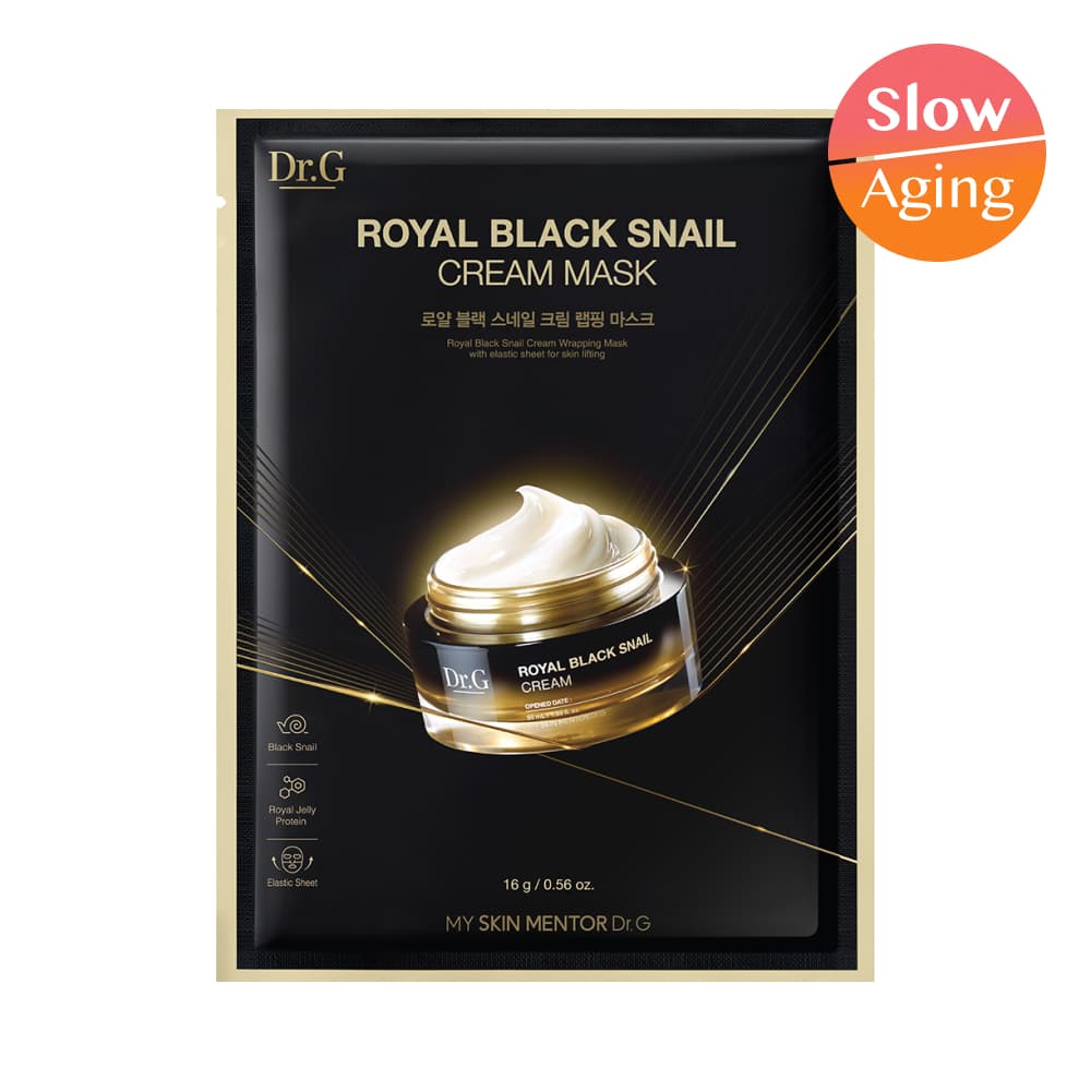 Dr.G Royal Black Snail CreamMask 1Sheets