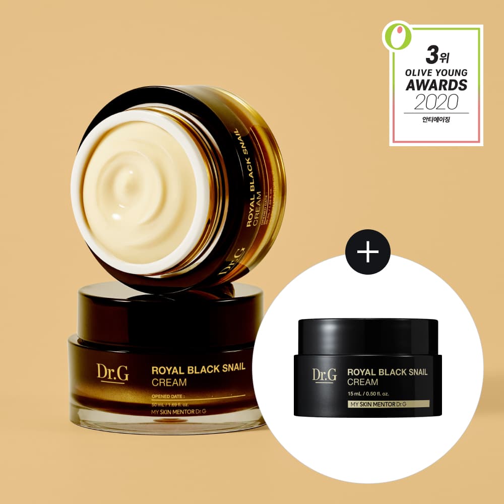 Dr.G Royal Black Snail CreamSet