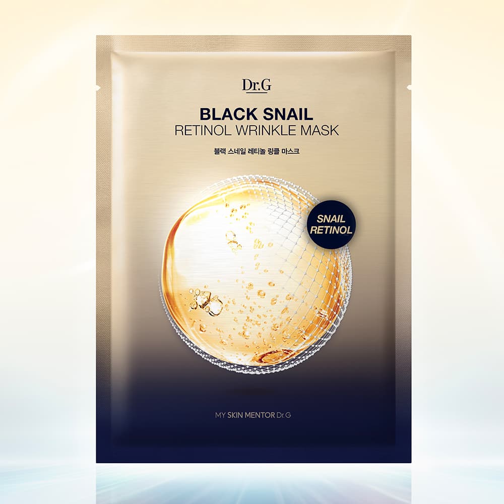 Dr.G Black Snail Retinol Wrinkle Mask 1Sheets - view 4