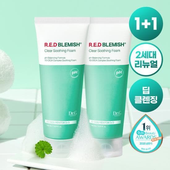 Dr.G Low pH Red Blemish Clear Soothing Foam Special Edition2-Type Set  1 - view 4