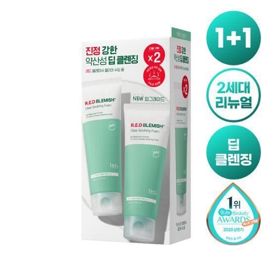 Dr.G Low pH Red Blemish Clear Soothing Foam Special Edition2-Type Set  1 - view 5