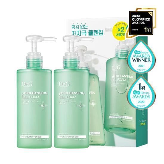 Dr.G Low pH Cleansing Gel Foam 200ml Special Edition 2-Type Set  1 - view 4