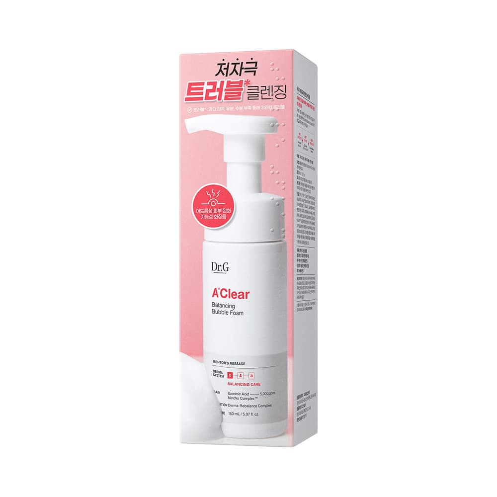 Dr.G A-Clear Balancing Bubble Foam 150ml - view 2