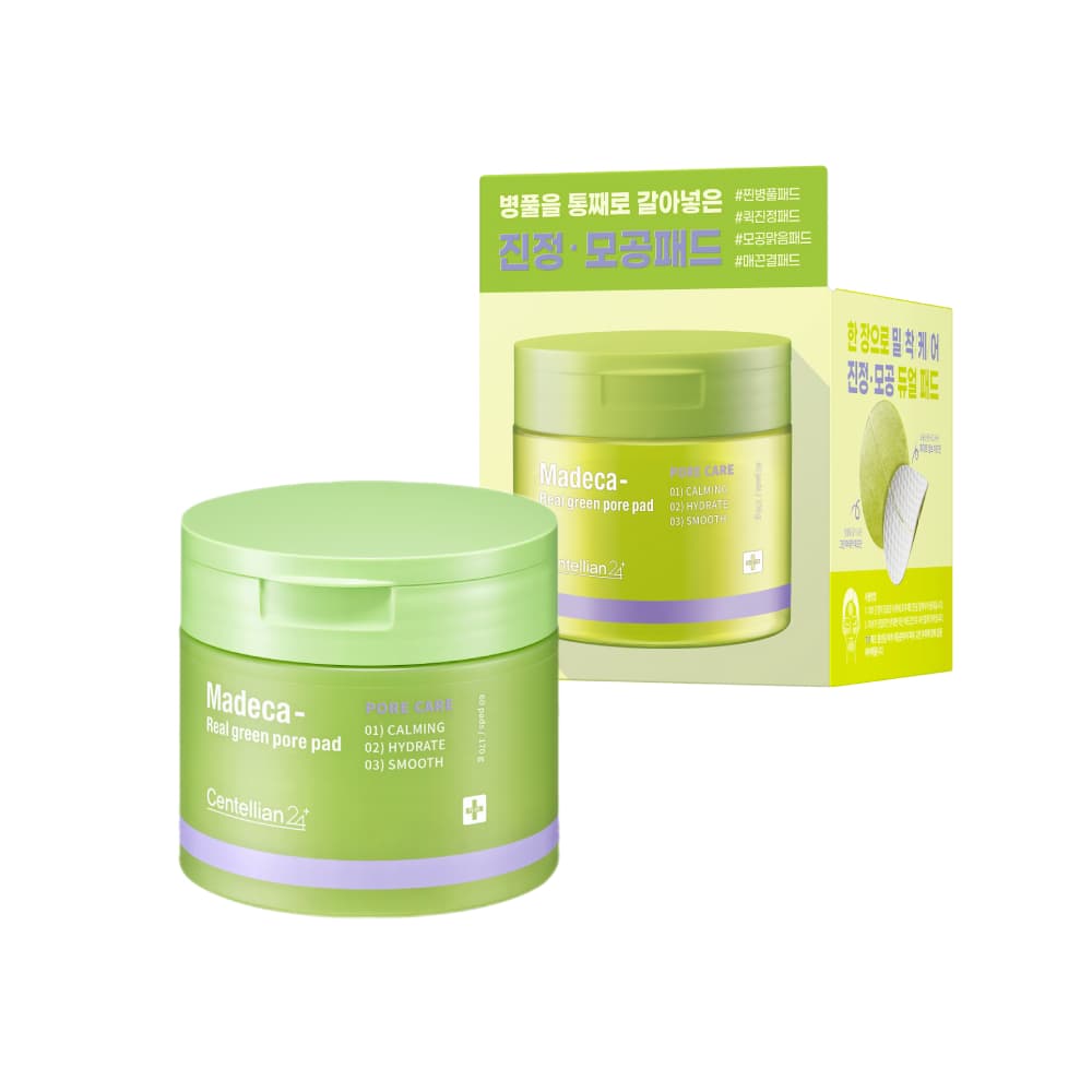 Dongkuk Pharmaceutical Centellian24 Madecca Real Green Pore Pads 60 Pads