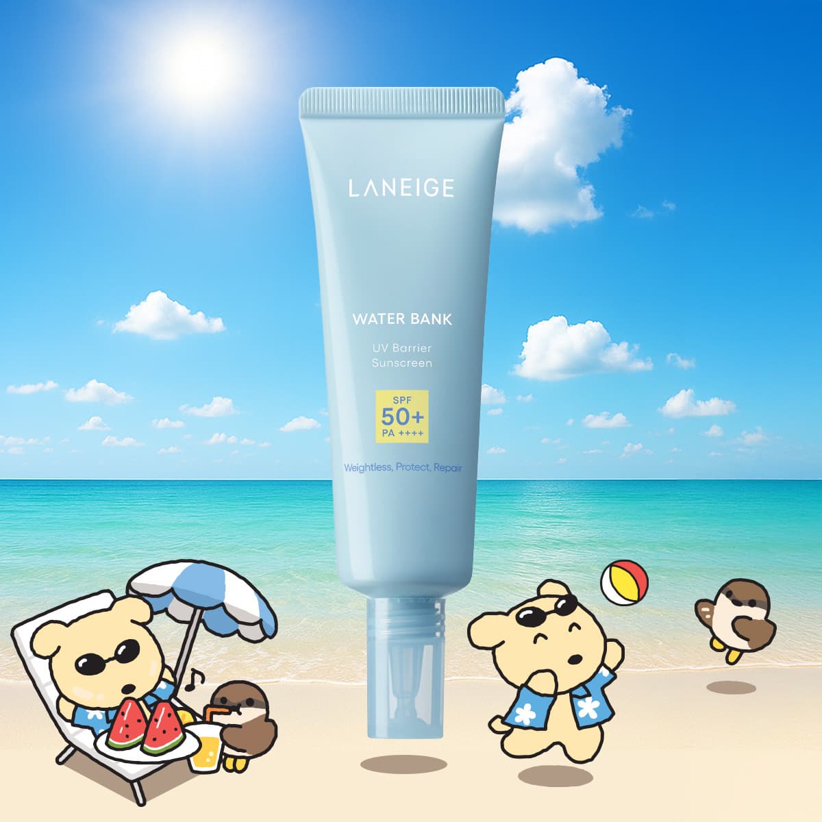 Laneige WaterBank UV Barrier Sun Serum 50ml Special Edition - view 3
