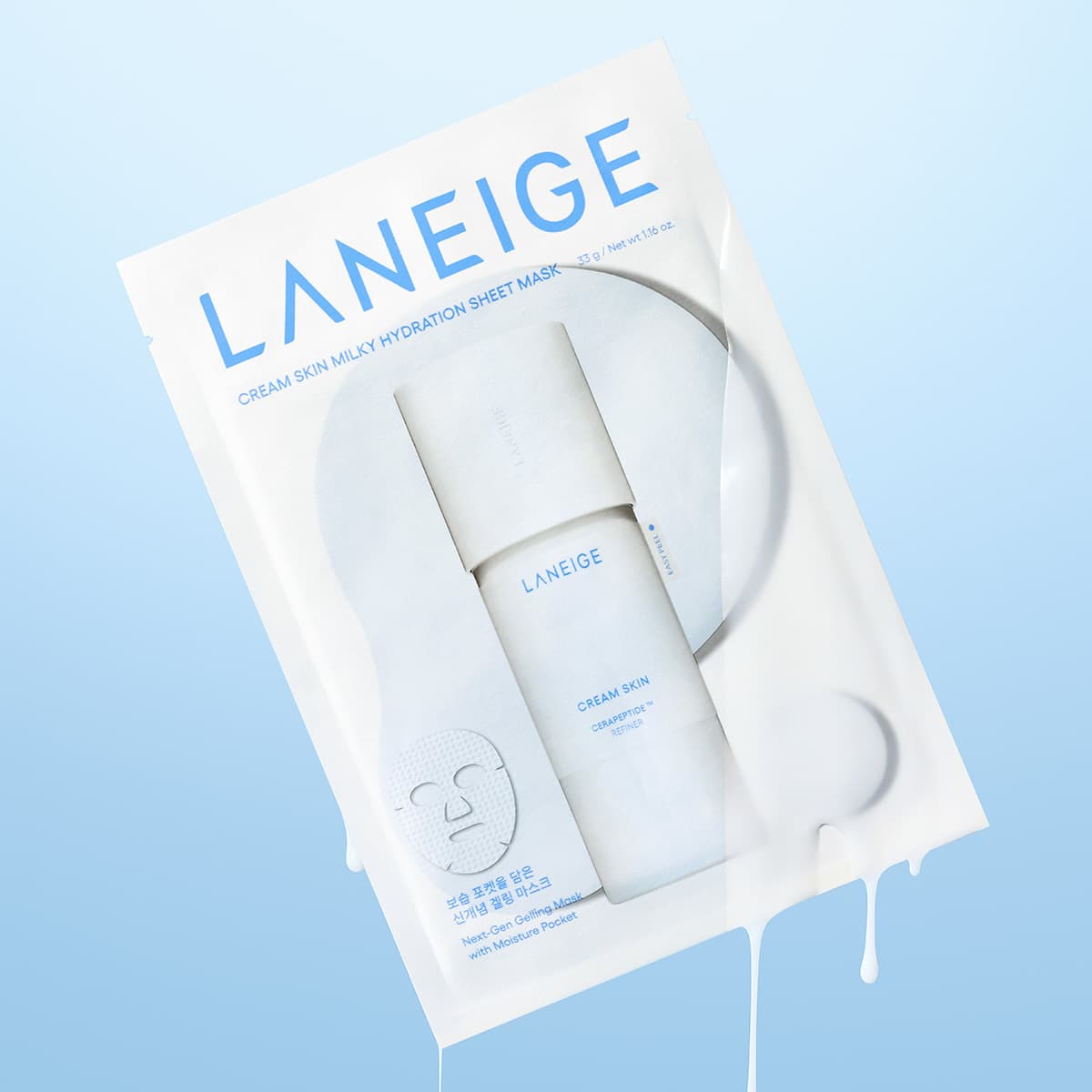 Laneige CreamSkin Milky Hydration Mask 5+1Sheets Special Edition - view 6