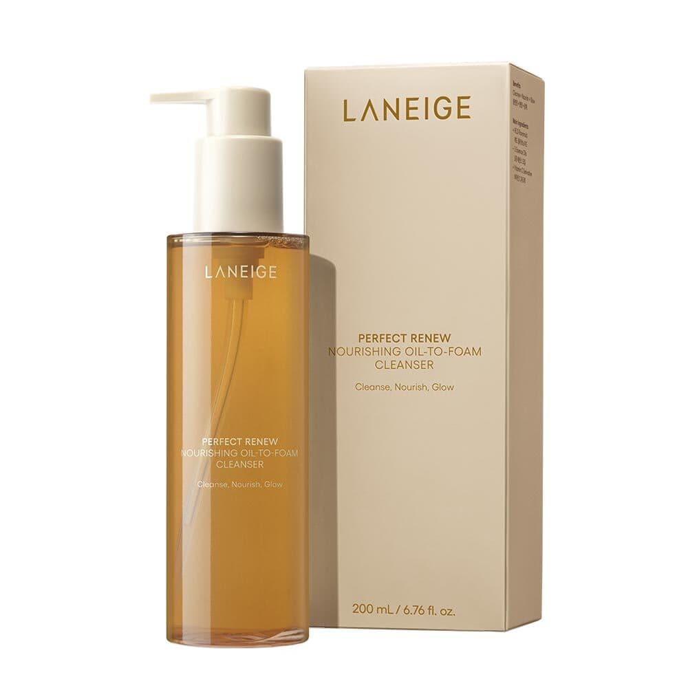 라네즈 퍼펙트리뉴 너리싱 오일 투 폼 클렌저 200ml - view 5