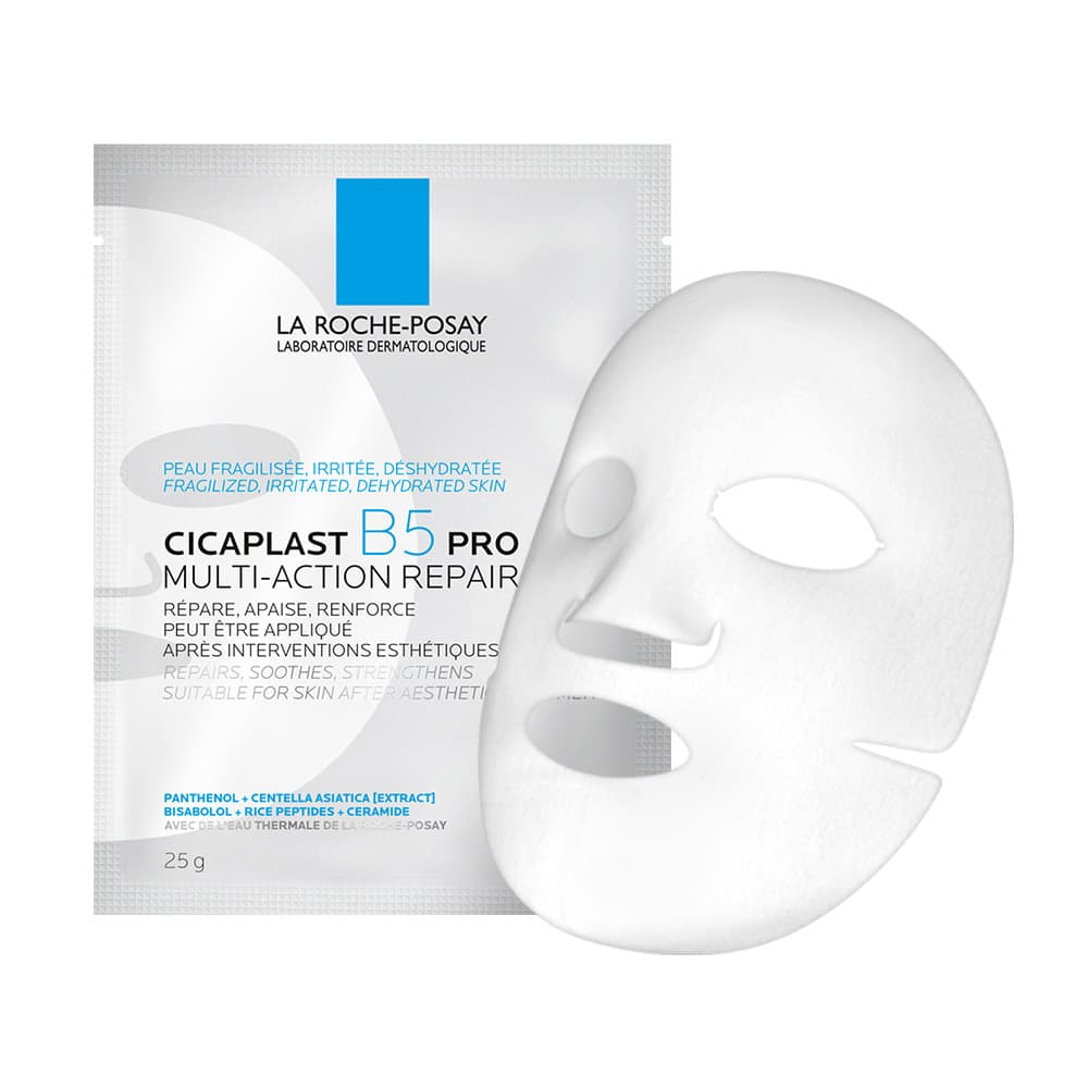 라로슈포제 시카플라스트 B5 PRO 멀티-액션 리페어 마스크 1매 - view 3