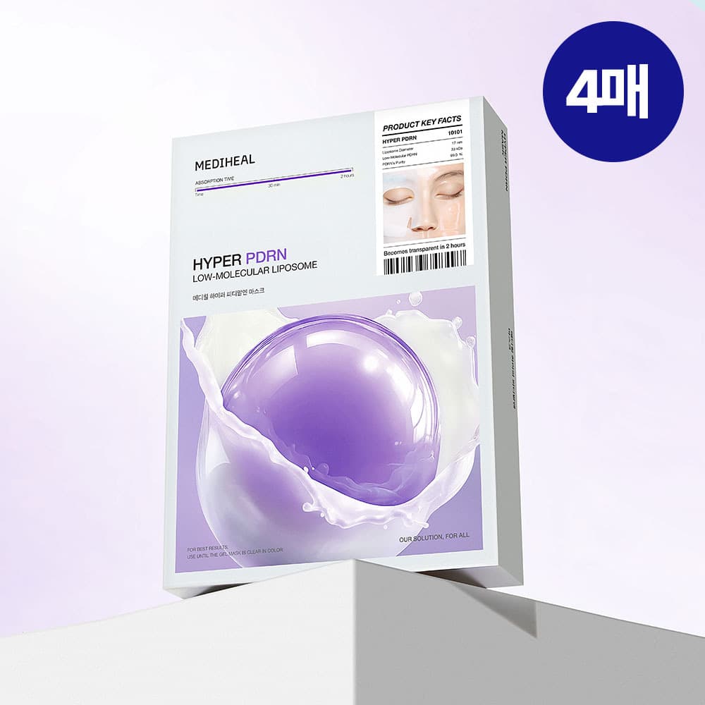 메디힐 하이퍼 PDRN 겔 마스크 4매 - view 2