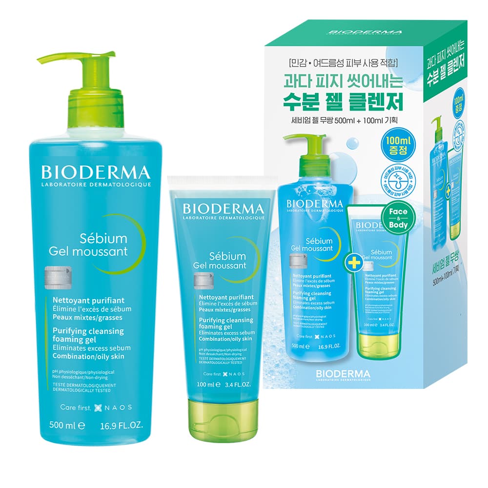 바이오더마 세비엄 젤무쌍 500ml 기획 - view 2