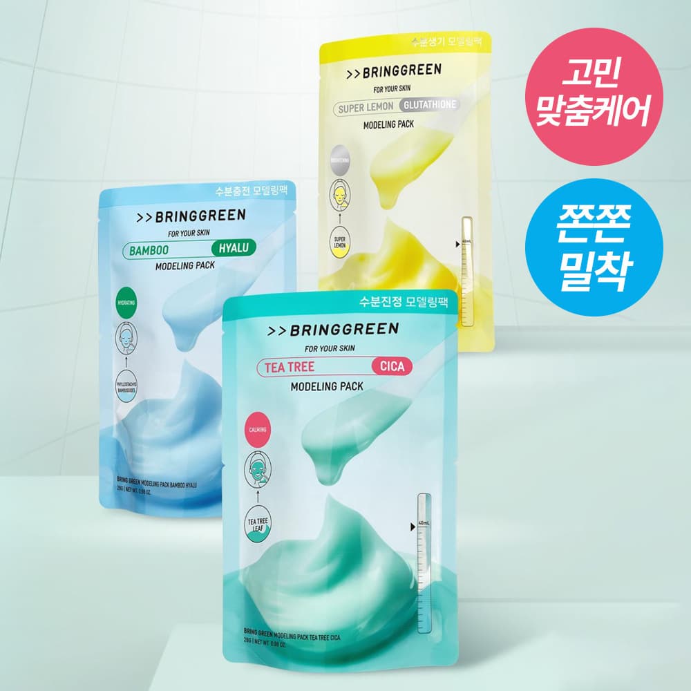 브링그린 모델링 팩 28g