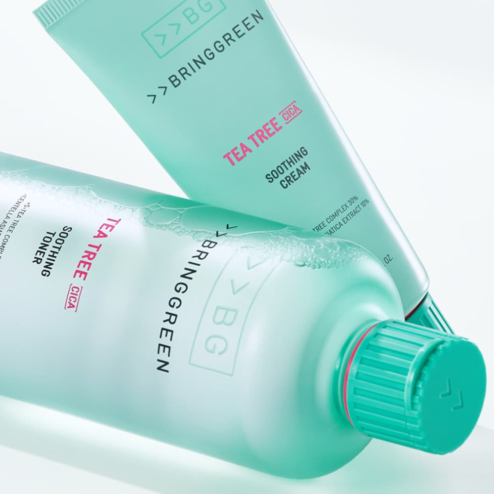 브링그린 티트리 시카 수딩 토너&크림 세트 - view 2