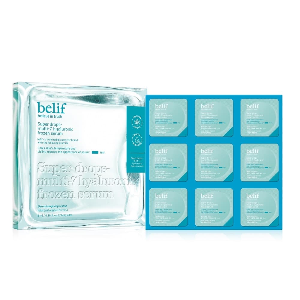 Bilief Superdrops Multi-7 Hyaluron Frozen Serum 3ml x 6 / 5ml x 9 - view 4