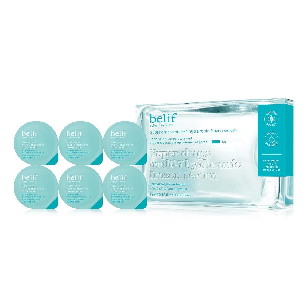 Bilief Superdrops Multi-7 Hyaluron Frozen Serum 3ml x 6 / 5ml x 9 - view 3