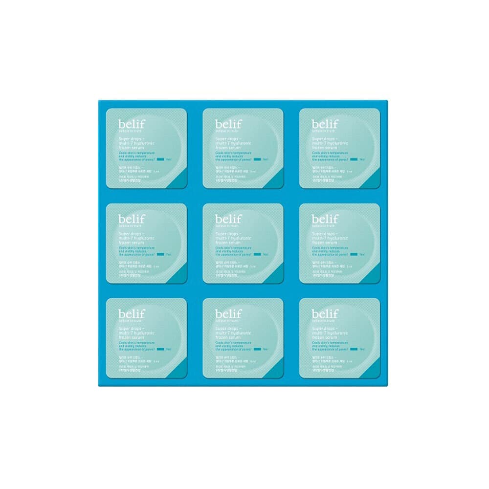 Bilief Superdrops Multi-7 Hyaluron Frozen Serum 3ml x 6 / 5ml x 9 - view 5