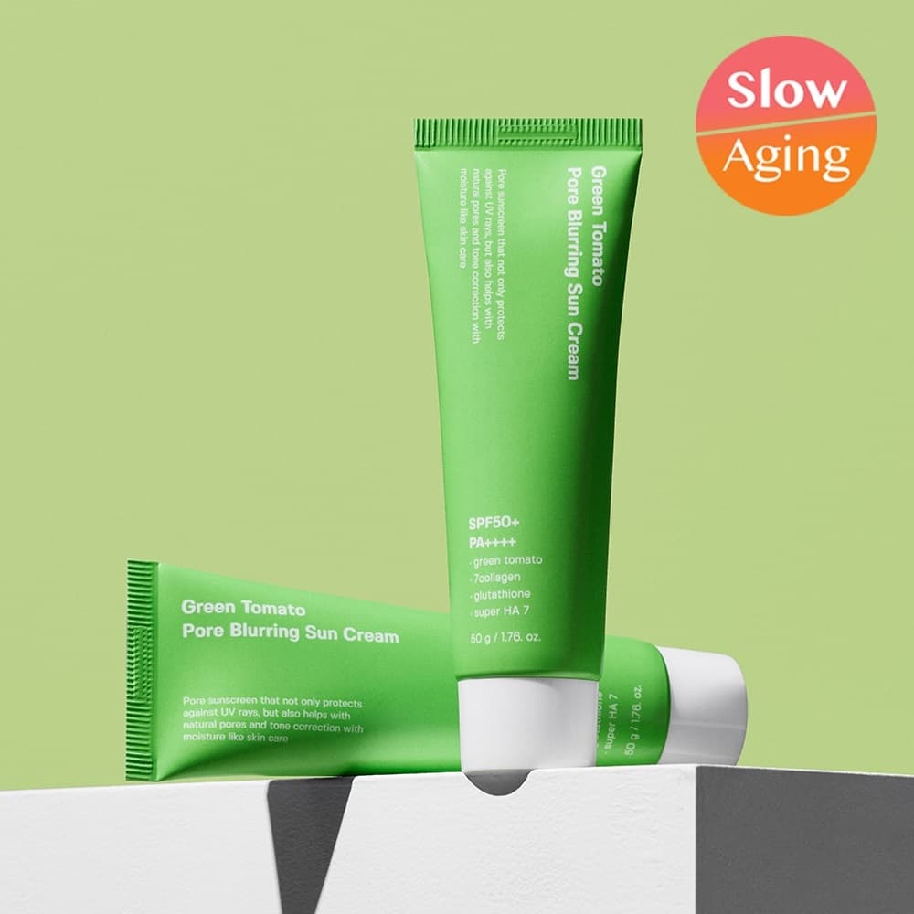 성분에디터 그린토마토 모공 블러링 선크림 50g - view 3