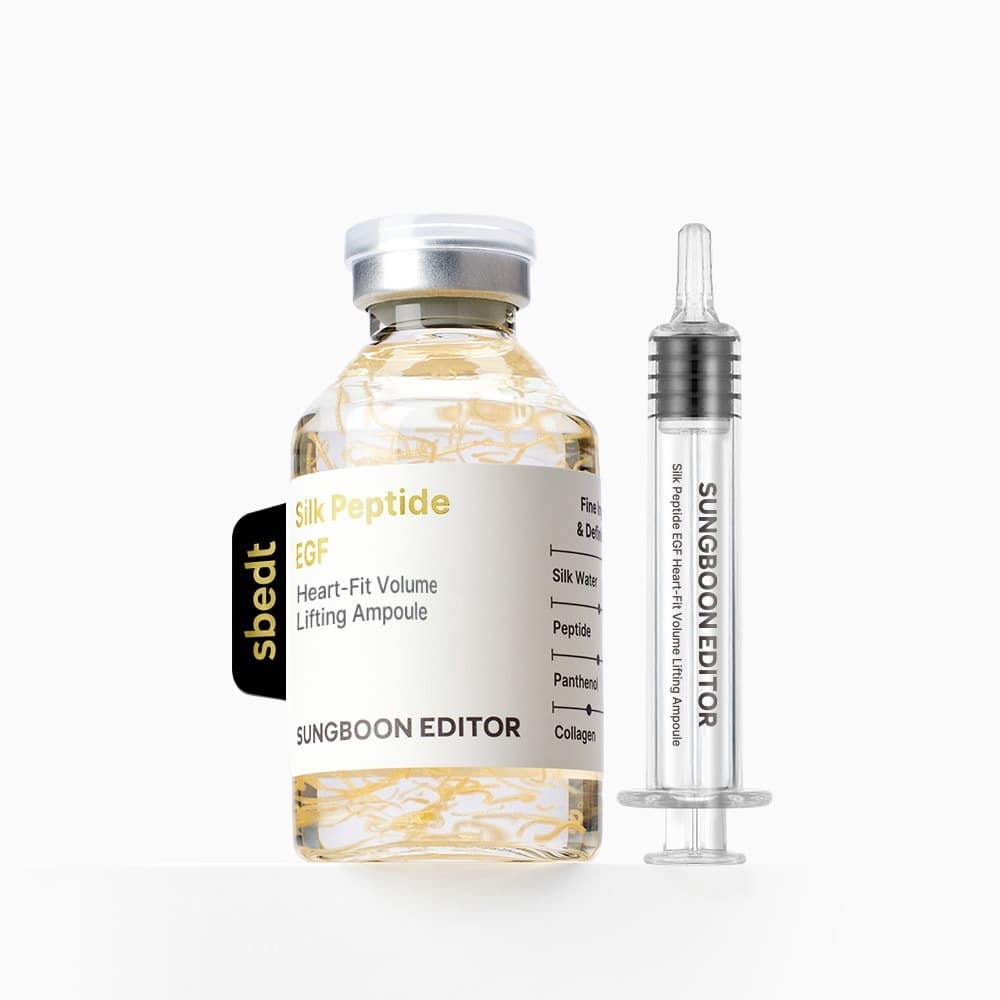 성분에디터 실크펩타이드 EGF 하트핏 볼륨 리프팅 앰플 40ml더블기획* - view 4