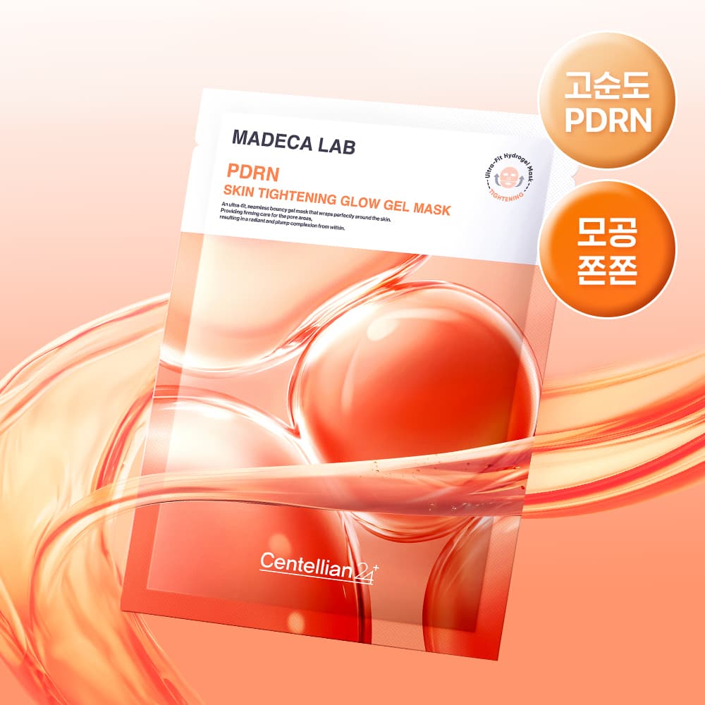 Centellian24 MadecaLab PDRN Skin Tightening Glow Gel MaskPack 1Sheets