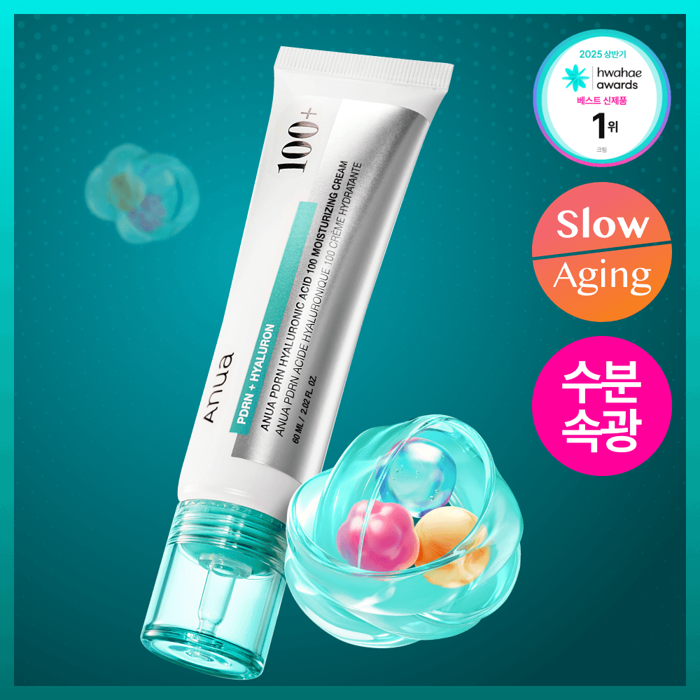아누아 피디알엔 히알루론산 100 수분 크림 60mL