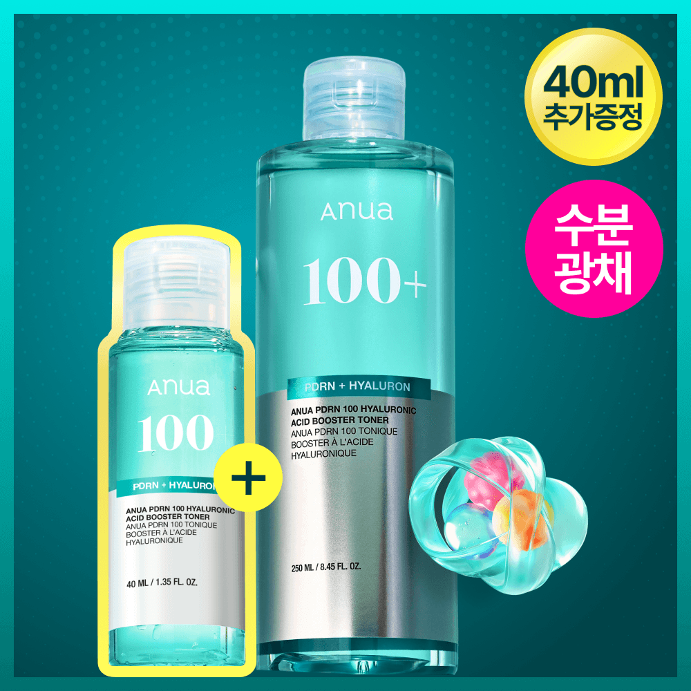 아누아 피디알엔 100 히알루론산 부스터 토너 250ml 기획