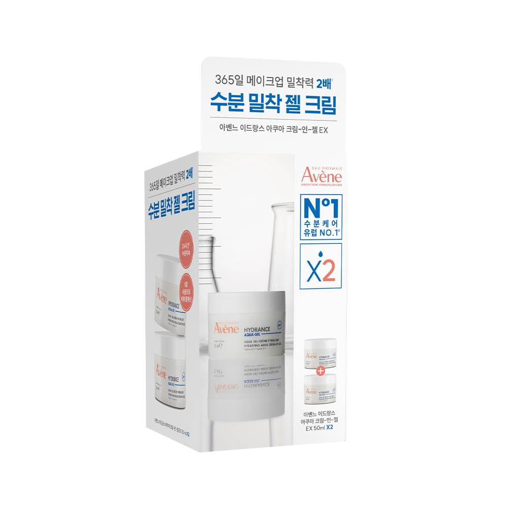 Avène Hydrance Aqua Cream-in-Gel EX Hydrating Cream 50ml 2-Pack Special Edition - view 3
