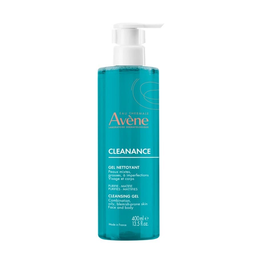 Avène Clinique Clinique Cleansing Gel 400ml *Purifying *Mildly acidic cleanser *Cleansing foam - view 2