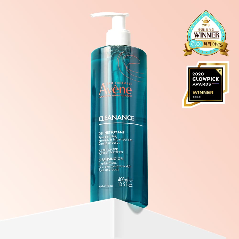 Avène Clinique Clinique Cleansing Gel 400ml *Purifying *Mildly acidic cleanser *Cleansing foam