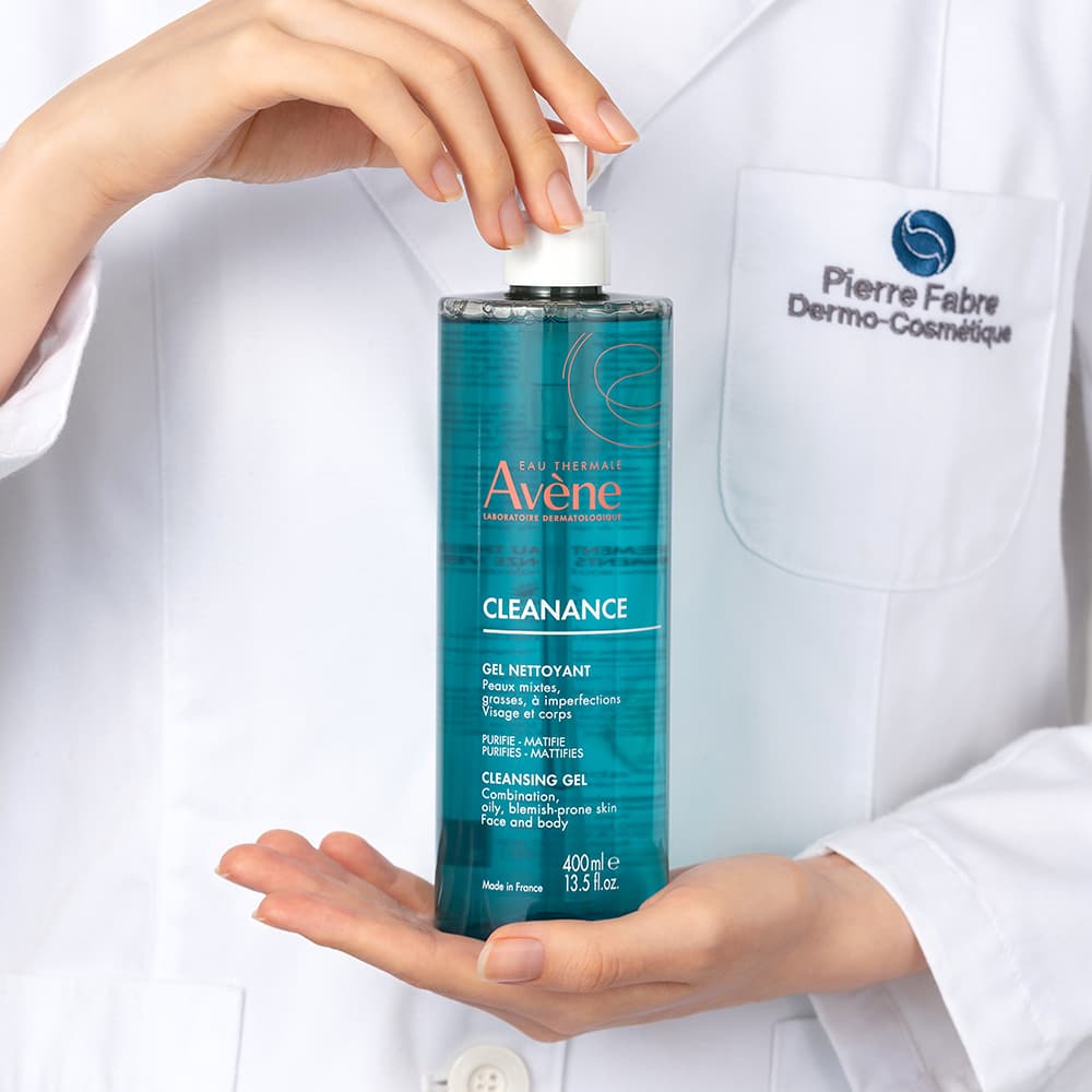 Avène Clinique Clinique Cleansing Gel 400ml *Purifying *Mildly acidic cleanser *Cleansing foam - view 4