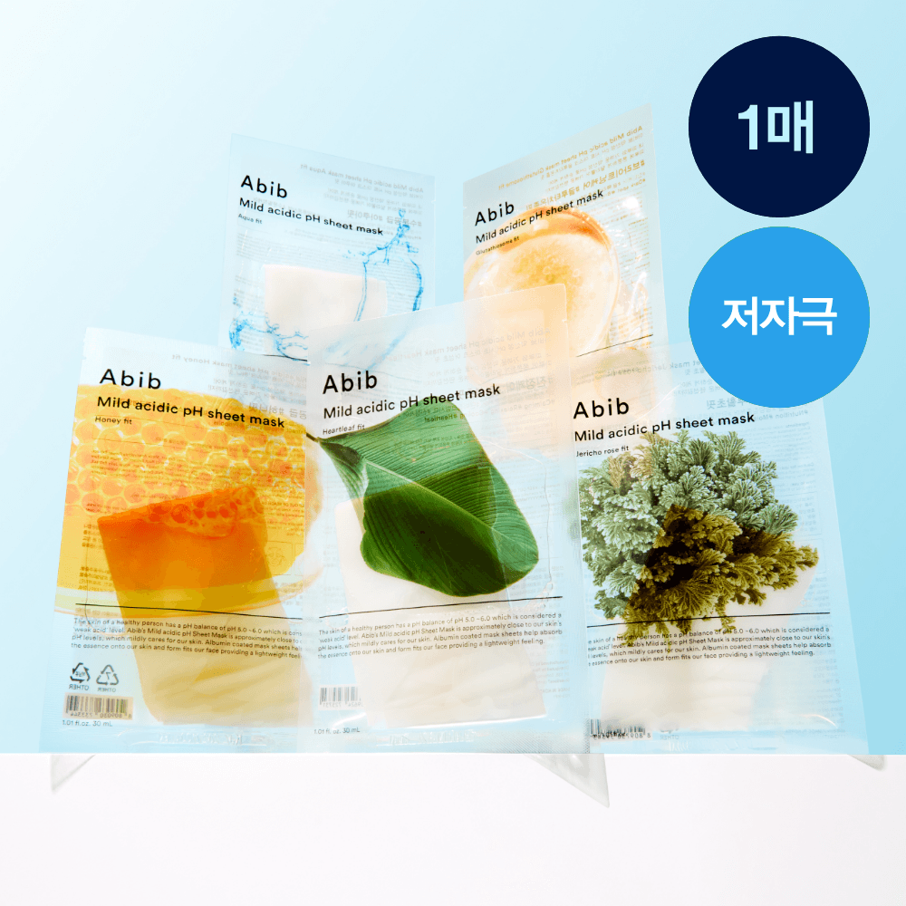 Abib Low pH pH Sheet Mask Fit 1Sheets