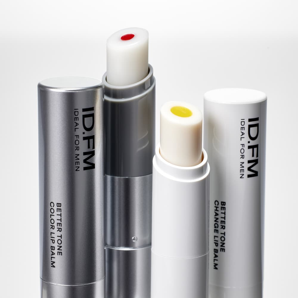 2 Ideal for Men Veritone Color Lip Balms