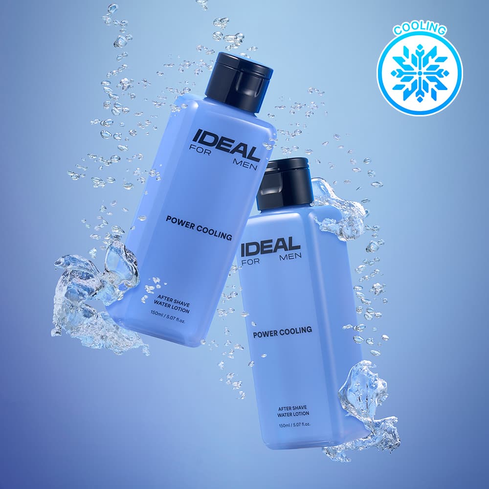 Ideal for Men PowerCooling Aftershave Water Lotion 150mL - view 2