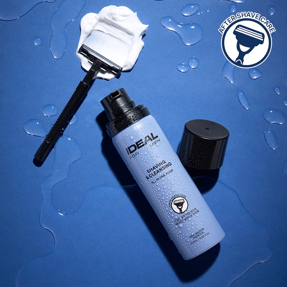 Ideal for Men Shaving and Cleansing All-in-One Foam 100mL - view 5