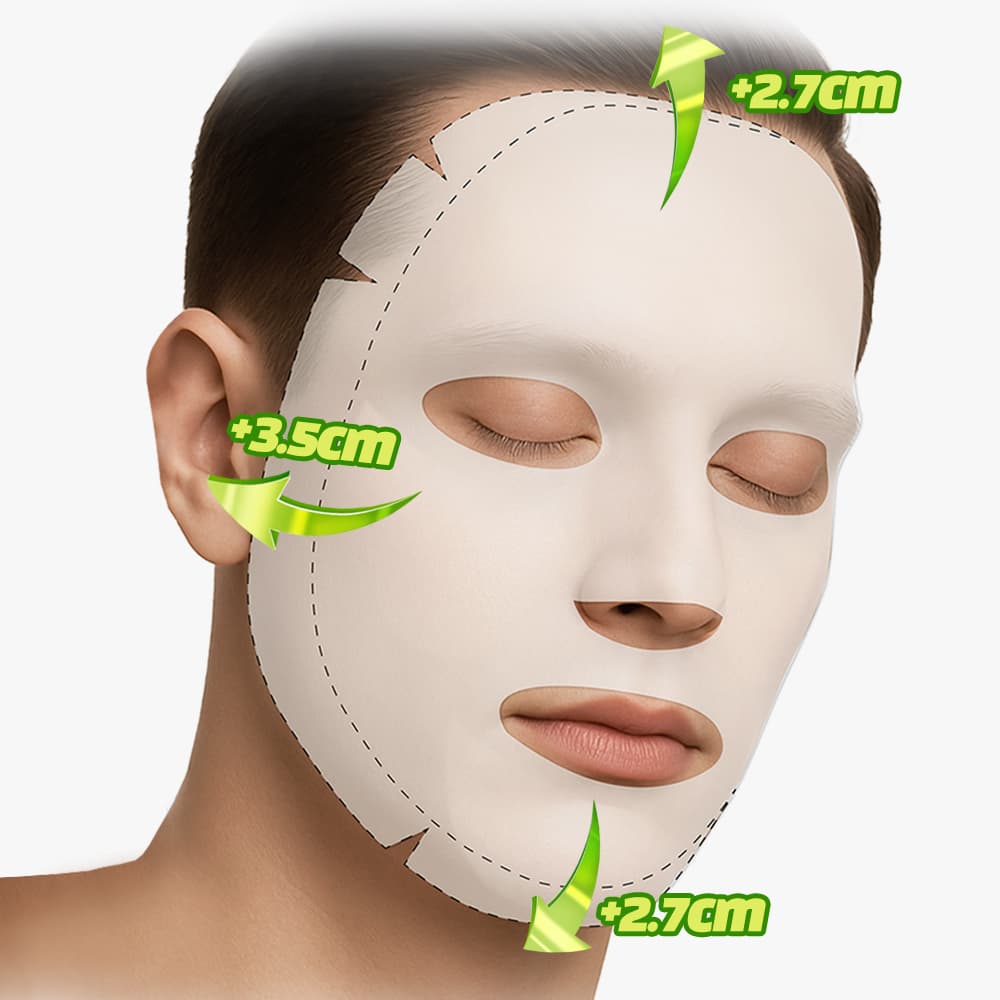 Ideal for Men Perfect Big Face Mask 1Sheets/5Sheets - view 4