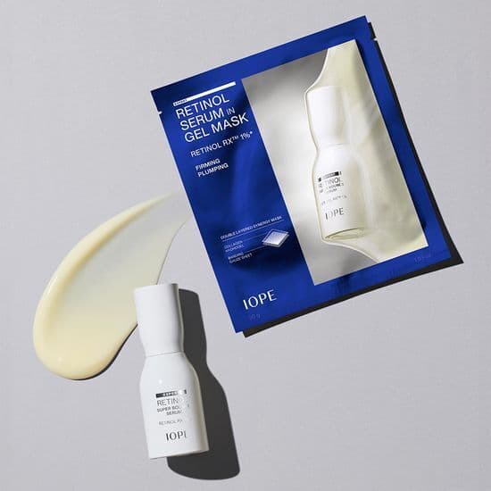 아이오페 레티놀 세럼 인 겔 마스크 4매 기획 - view 3