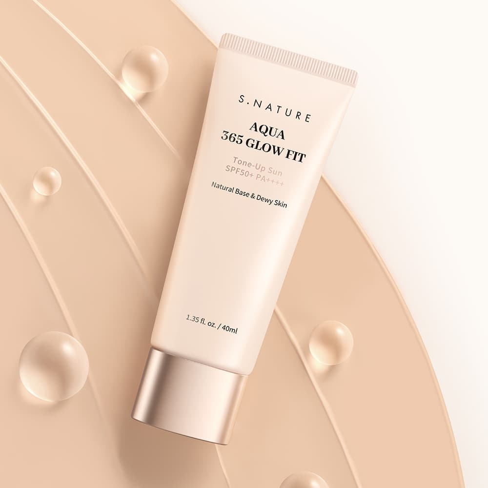 에스네이처 아쿠아 365 글로우 핏 톤업선 40ml - view 5