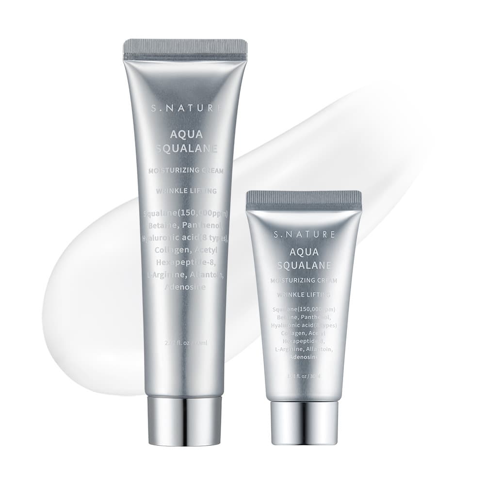 에스네이처 아쿠아 스쿠알란 수분크림 60ml 기획 - view 5