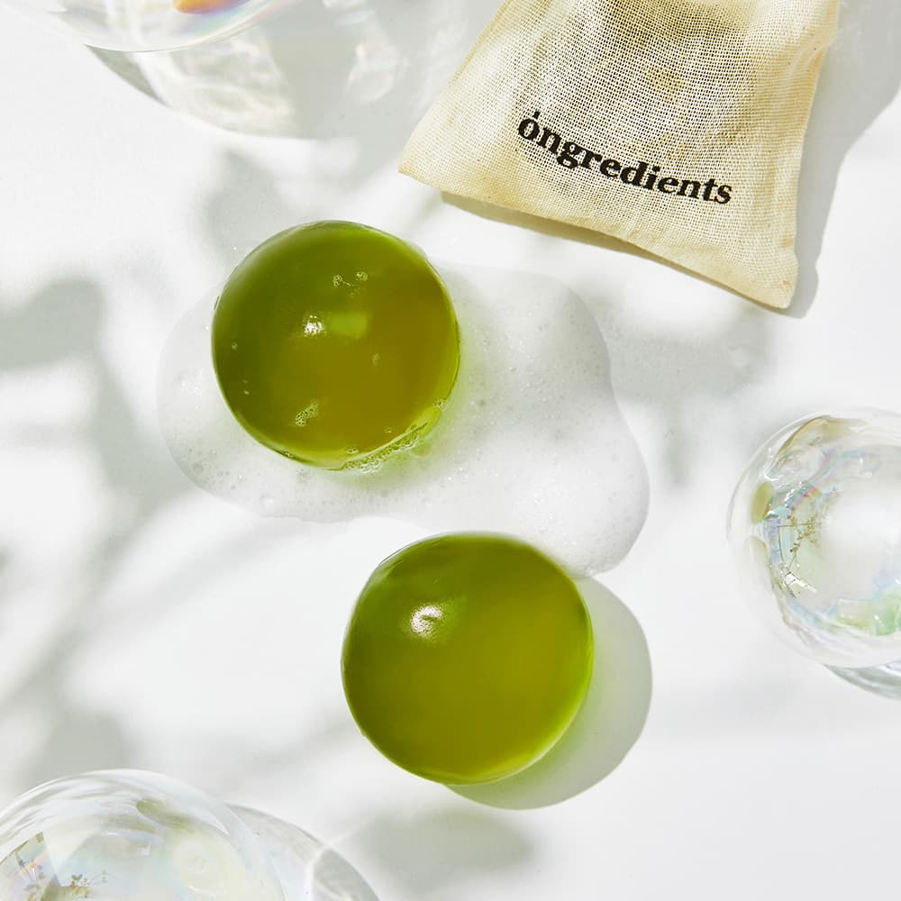 Ongridiants Jeju Green Tea Cleansing Ball - view 2